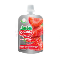 Jele Double Jelly strawberry 12X3x125g